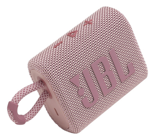 Altavoz Portátil Jbl Go 3 Bluetooth Resistente Al Agua Rosa