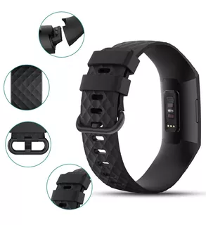 Pulso Correa Fitbit Charge 4 Y 3