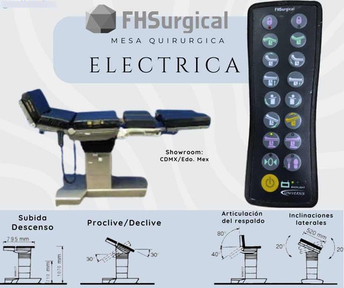 Mesa De Cirugía Eléctrica