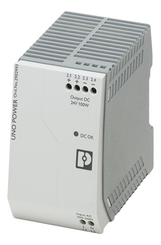 Fuente Monof E:220v S:24vcc 4a Uno F/plc