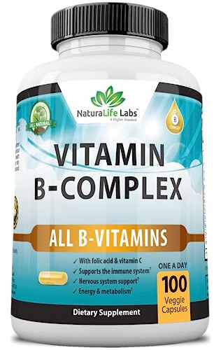 Naturalife Laboratorios Complejo De Vitamina B Con X525z