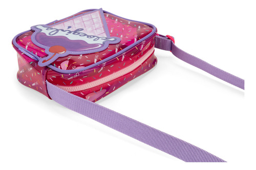 Bolsa Niñas Crossbody Cloe Capaini Mediano Rosa Mediano