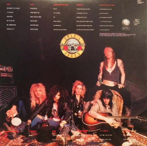 Imagem 2 de 7 de Lp Vinil (nm) Guns N' Roses Appetite For Destruction 1987 Br