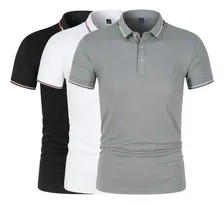 3 Piezas Playeras Caballero Camisa Casual Manga Corta Moda