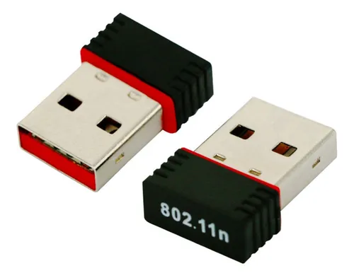 Adaptador De Red Inalámbrico Wifi Usb Pequeño 150mbps