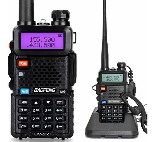 Radio Transmisor Walkie Talkie Baofeng Uv-5r 520mhz (1 Unid)