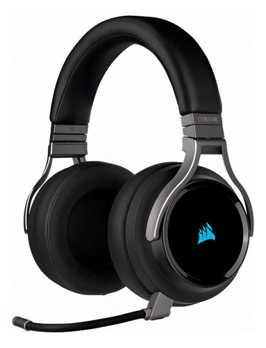 Headset Gamer Corsair Virtuoso Rgb Wireless Surround 7.1 Cor Carbon