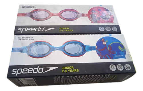 Set De Natacion Gorro Y Lentes Speedo R99