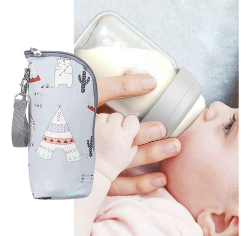 2 Piezas De Botella De Leche Multifuncional Bolsa Caliente