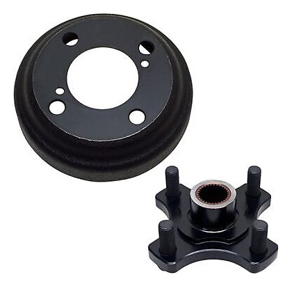 Brake Drum Kit For E-z-go Rxv, 2008, Newer, Txt, 4-cycle Zzi