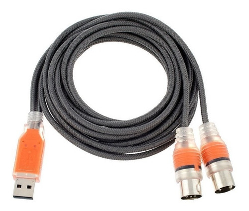 Cable Interfaz Midi Usb Esi Midimate Ex