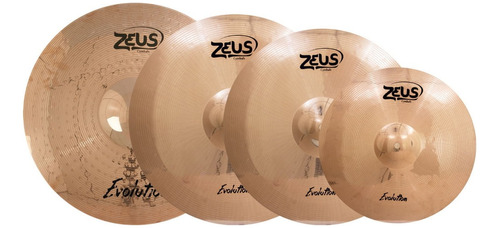 Kit Pratos Zeus Evolution Set D 14' 16' 18' 20' Com Bag