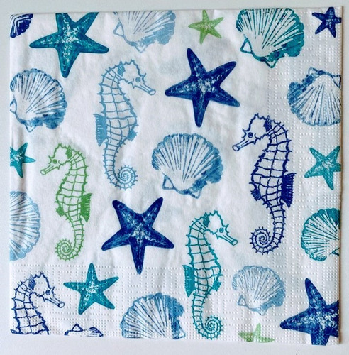 Servilletas Decoupage Set Marino Laura Craft
