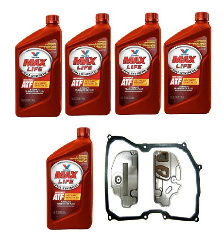 Kit Afinación Transmis Automá Vw Bora 2.5 05-10 Valvoline 5l