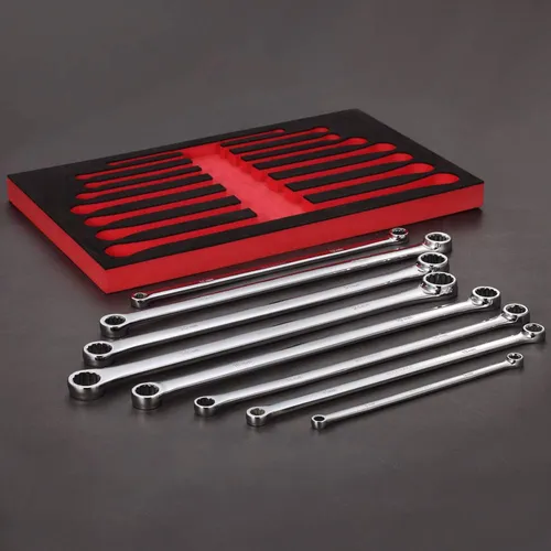 Bulltools Juego De Llaves De Extremo De Caja Doble Extra Lar