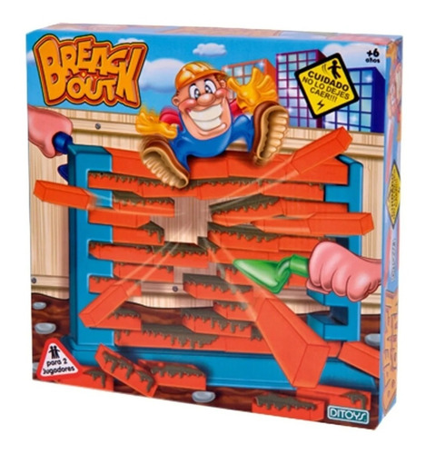 Ditoys, Break Out Game - El Juego De La Pared - Tictoys