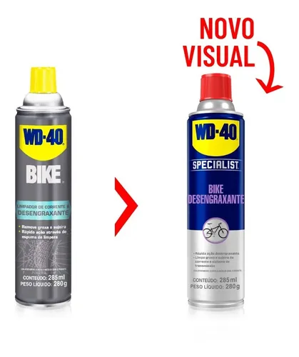Desengraxante Bike Limpa Graxa Corrente Wd 40 285ml Frete gr tis