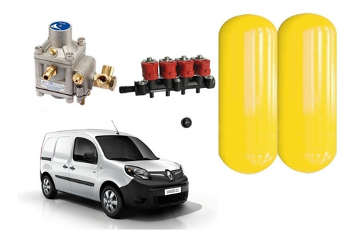 Equipo Gnc 5ta Gen 2x40 Lts Kangoo