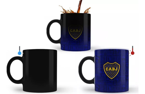 Taza Magica De Cafe Ceramica Boca Juniors Fútbol Argentino