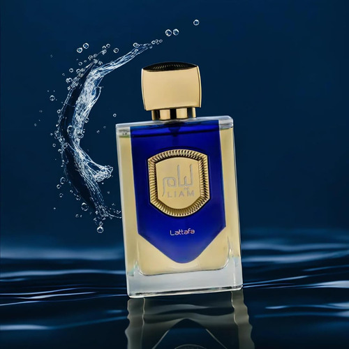 Perfume Liam Blue Shine Edp Lattafa, 100 ml, para hombre y mujer
