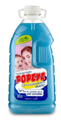 Detergente Popeye Botella 3l