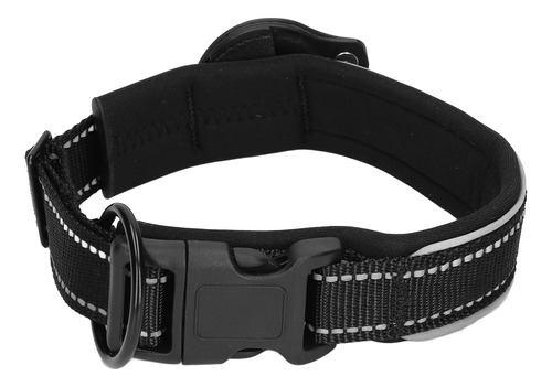 Collar Para Perro, Reflectante, Ajustable, De Neopreno Pesad