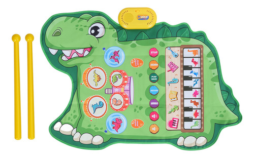 Alfombrilla De Juego Interactiva Baby Jazz Drum Dancing Pad