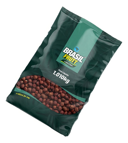 Avelã Sem Casca Natural Pacote 1,010kg Brasil Frutt