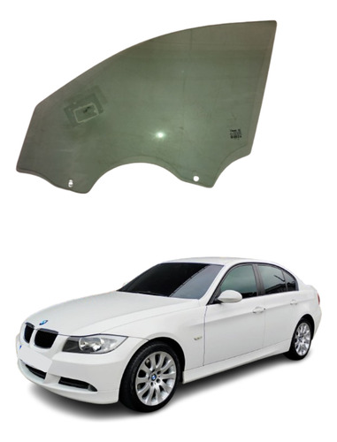 Vidro De Porta Bmw 320 4 Pts 06/11 Dt Le Verde 323/325