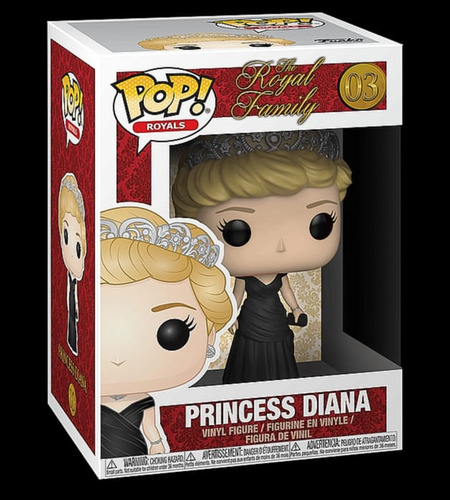 Funko Pop Lady Diana Princess Of Wales Royal Family Original (Usado)