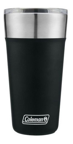 Copo térmico Coleman Brew 600 ml Nome do design: cor lisa, preto