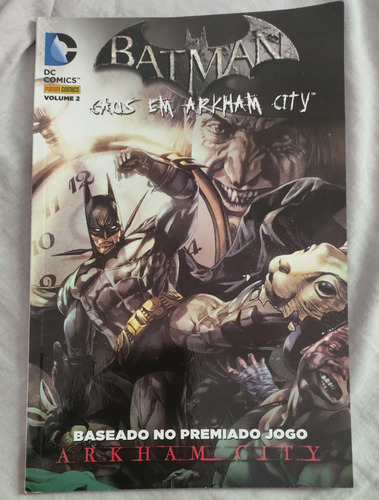 Hq Batman Caos Em Arkham City Vol 2 (Usado)