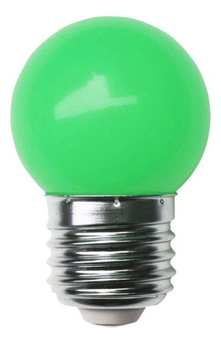 Lampada Led Bolinha Galaxy E27 1.5wx220v Verde 1215