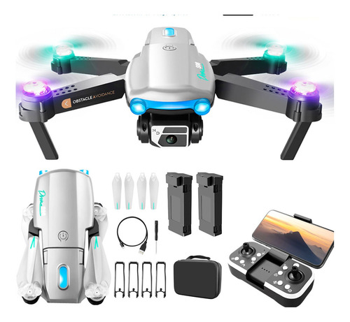 Mini Drone S98 Novo Rc 4k Hd Barato Com Câmera Dupla Com Led