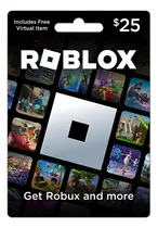 Comprar Tarjeta Gift Card Roblox - 25 Usd - Entrega Inmediata