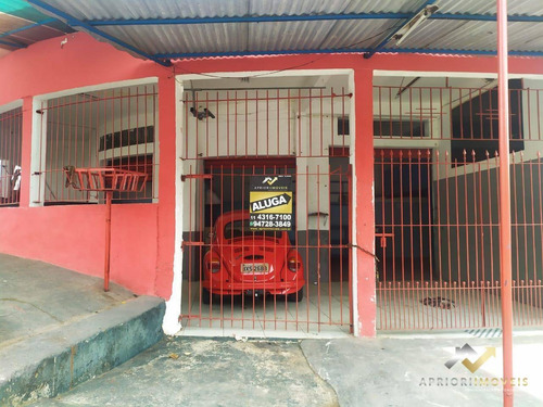 Salão Para Alugar, 80 M² Por R$ 1.100,00/mês - Jardim Silvana - Santo André/sp - Sl0146