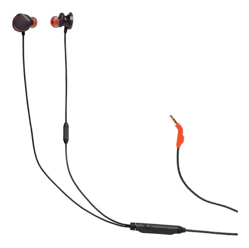 Fone De Ouvido Gamer Quantum 50 Com Microfone Jbl Cor Preto Luz n/a