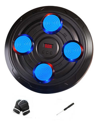 Máquina De Boxeo Musical Para Niños, Azul 4 Objetivo