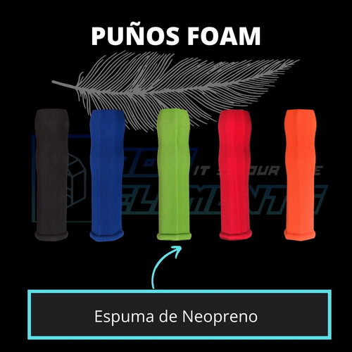 Puño Espuma De Neopreno Mtb Cicloturismo Comodo Liviano