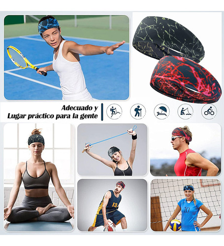 Diadema Deportiva Banda Para El Sudor De Secado Rápido Banda