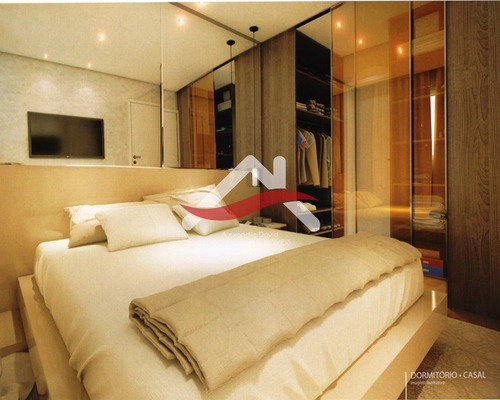 Imagem 9 de 11 de Unique Jardini. Apartamento Studio. 40 M². 1 Dormit. C/ Suíte. Varanda Grill. Porcelanato. Salão De Festas, Esp. Funcional. Garagem Coberta - Ap00169 - 69879422