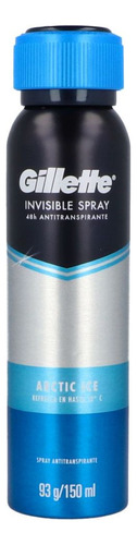 Antitranspirante Gillette Endurance Artic Ice Aerosol Envase
