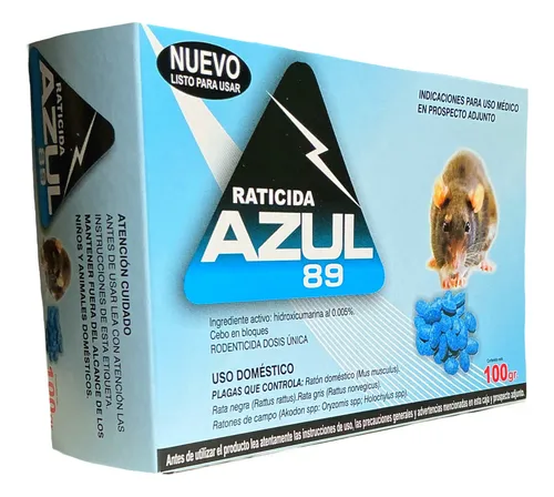 comprar Cebo Para Ratas Y Ratones Raticida Azul 89.