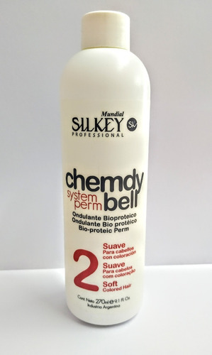 Liquido Permanente Ondulante Silkey Chemdy Bell N°2 Suave