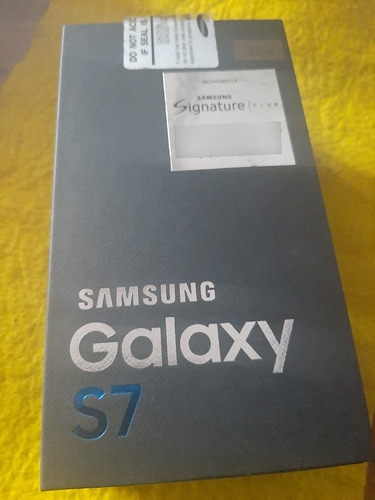 Caja De Samsung Galaxy S7 Gold Platinum 