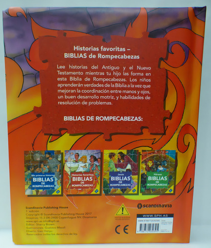Biblias De Rompecabezas Historias Favoritas Tapa Dura