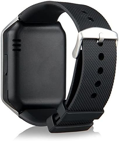 Imagen 2 de 9 de Reloj Inteligente Unisex Padgene Dz09 - Negro C/plata