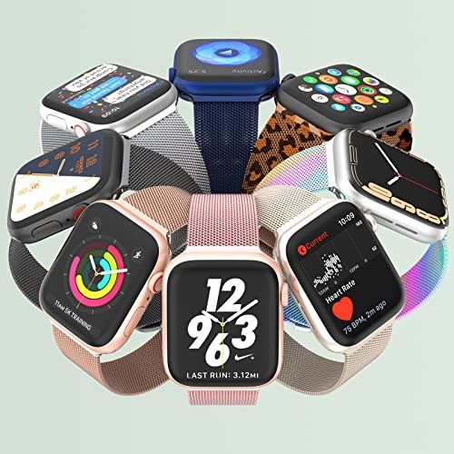 Correa De Metal Starlight P/apple Watch Ultra 8 7 6 38/41mm