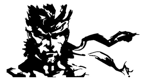 Vinilo Decorativo Metal Gear Mod3