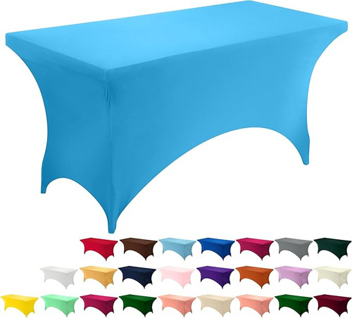 Mantel De Mesa Impermeable Elástico Rectangular